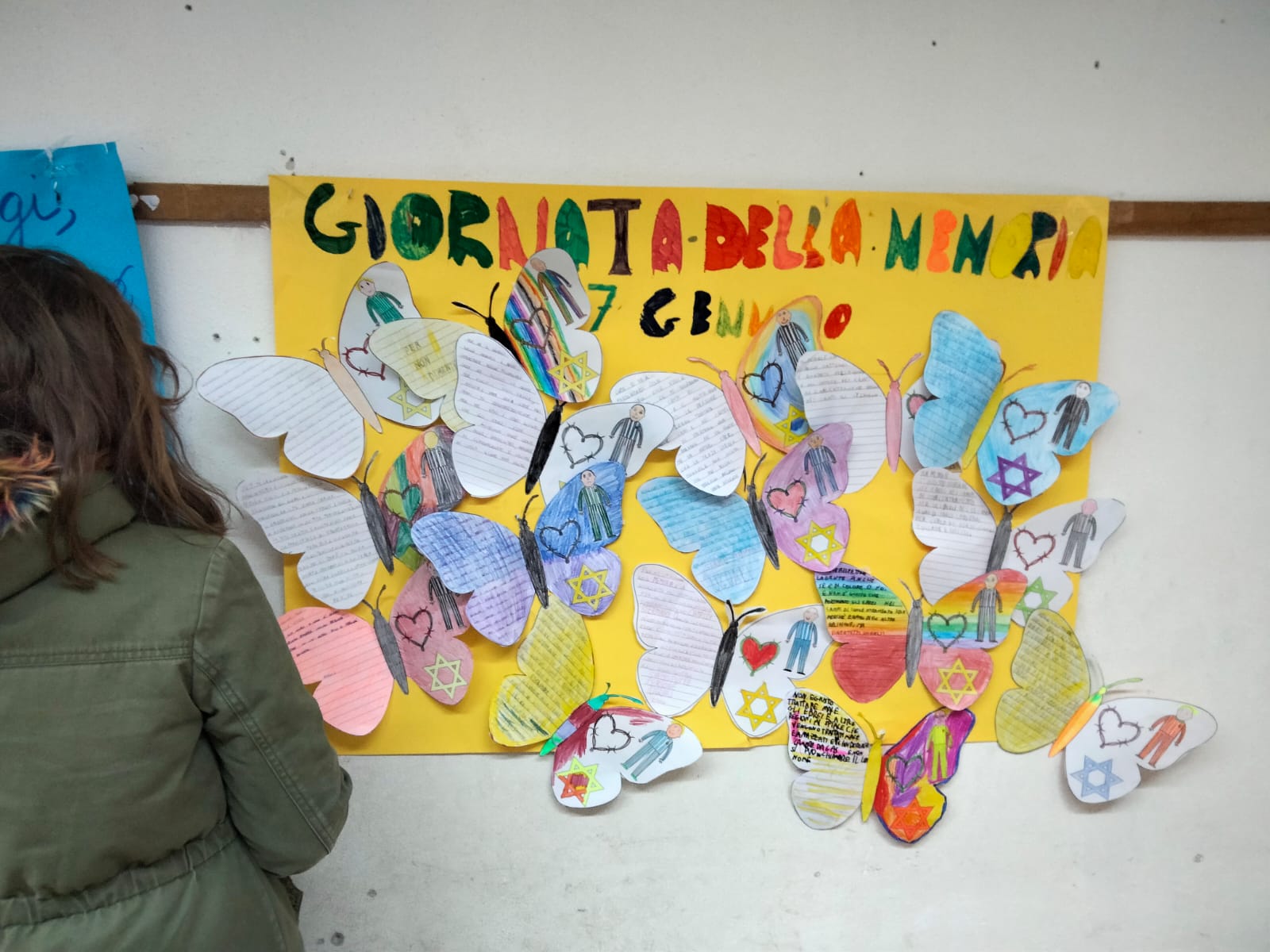 4E insegnante Borghi ha realizzato questo cartellone per la giornata della memoriajpeg