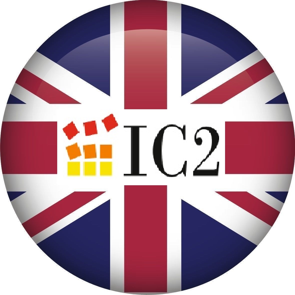 Immagine bottone inglese con logo IC2