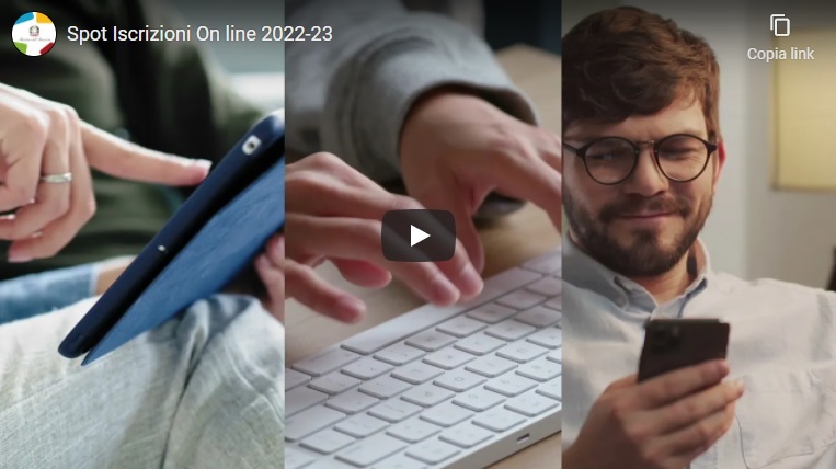 Immagine video iscrizioni on line 2022 23